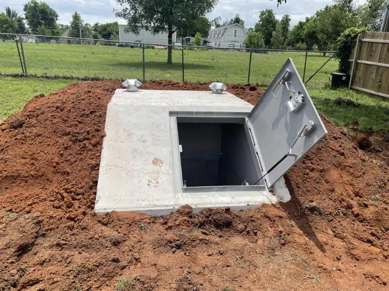 Medium Concrete Slope Top Storm Shelter