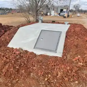 Small Concrete Shelter - Slope Top Storm Shelter