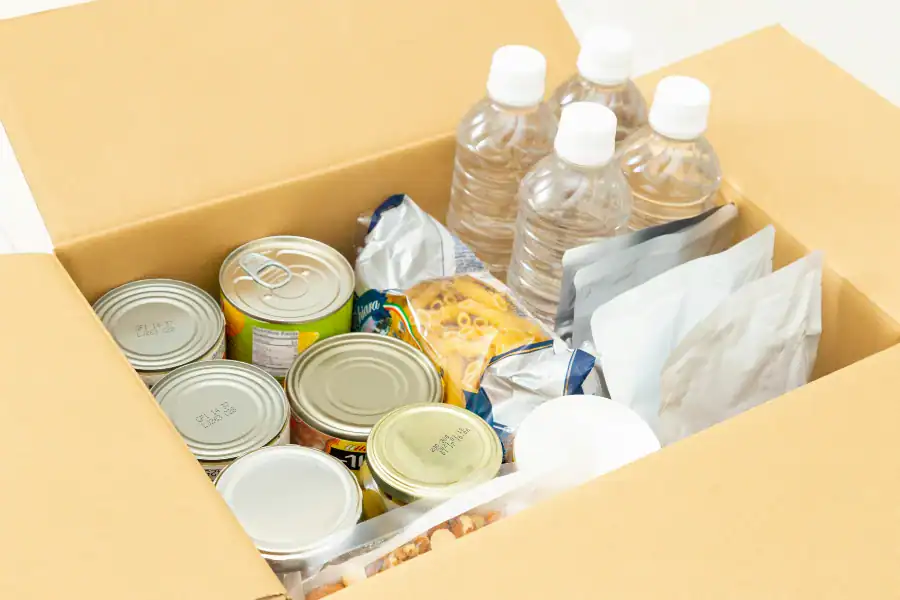 Water and Non-Perishable Food